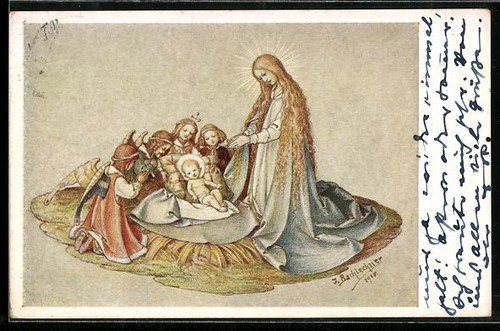 Carte postale artiste - postale, josef