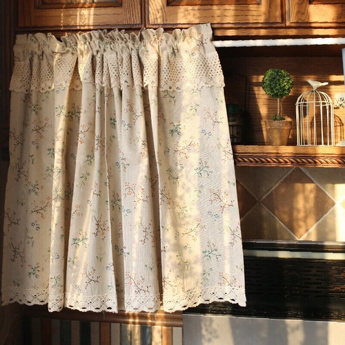 Rideau porte vintage lin - porte,