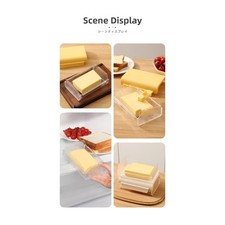 Boîte de rangement beurre cuisine comptoir spatule en acier inoxydable incluse