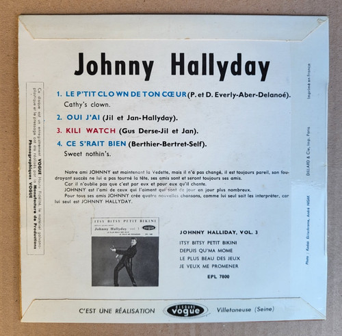 Johnny hallyday kili watch - hallyday,
