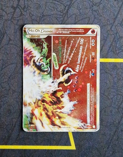 Carte pokémon légende - ho-oh,