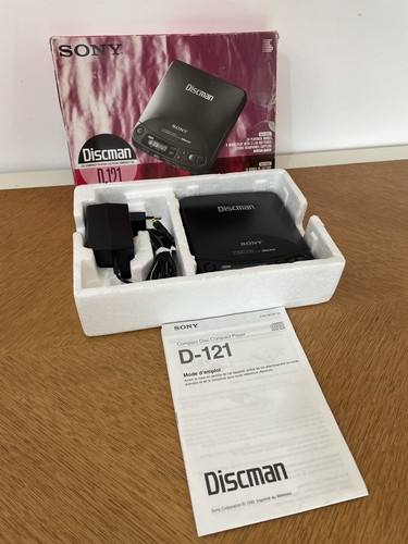 Sony discman 121 boite - sony,
