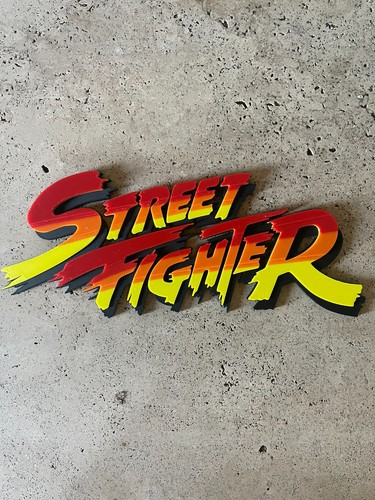 Plaque murale street fighter - murale,
