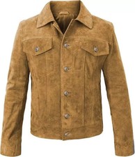 Chemise camionneur en cuir
