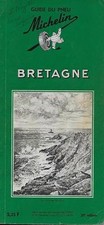 GUIDE VERT MICHELIN / FRANCE : BRETAGNE -1963- TOURISME - VOYAGE - COLLECTION