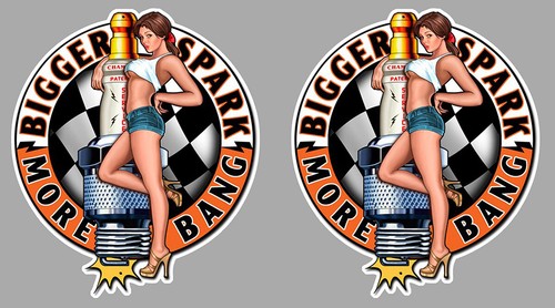 Stickers autocollant pinup - 2,