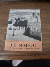 LIVRET SHELL CONNAISSEZ L'Afrique Du Nord n°1 Le Maroc