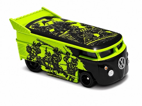 Hotwheels drag bus turtles - bus,