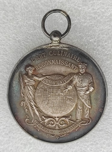 Medaille argent 1891 societe - argent,