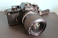 Nikon avec objectif - nikon, em