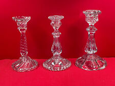 Lot de 3 bougeoir différents