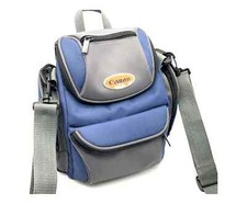 Canon ca.20x25x12cm Sac à Dos Caméra Bleu Appareil Photo Universel D'Épaule