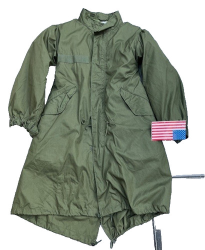 Queue m65 parka véritable - parka, usa