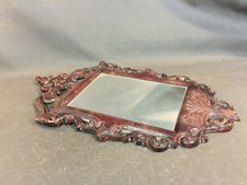 Ancien miroir mural en résine