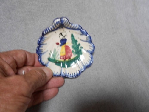 Cendrier ancien faience - cendrier,