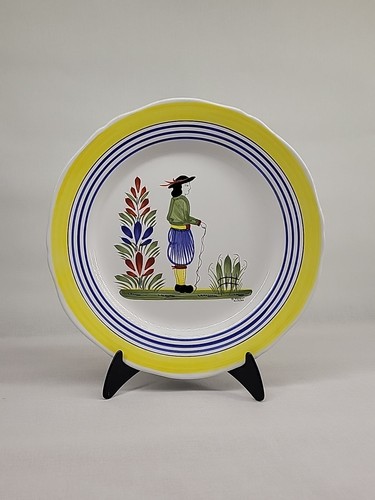 Assiette faience henriot - assiette,