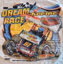 Inaugural Port Royal Speedway Dream Race Extreme Sprint Car Shirt Size XL PA...