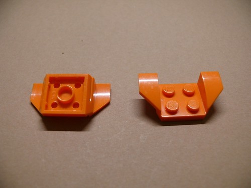 Lego orange vehicle - lego,