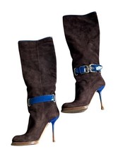 Gianmarco Lorenzi Brown Suede