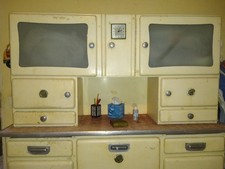Buffet beige meuble mado