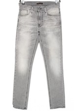 Jean stretch homme NUDIE JEANS LEAN DEAN GREY AGE taille W30 L32 slim conique