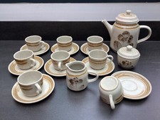 Service à café en grès de