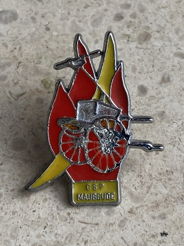 Pin csp maubeuge - pin’s, pompiers