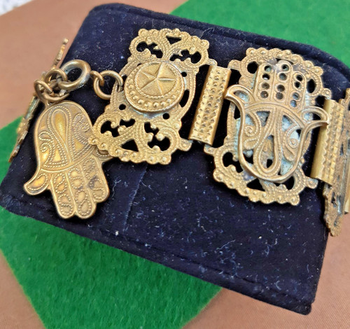 Bracelet marocain laiton - bracelet,