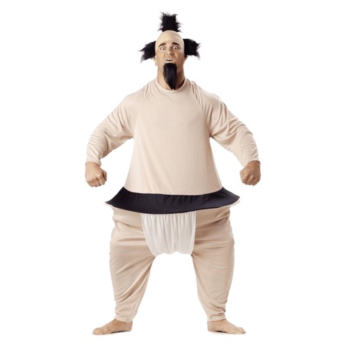Sumo wrestler adult - wrestler, costume