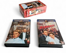 Coffret 2 Cassettes VHS  – Anastasia / Titanic (1953) – Version FR – Bon État