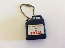 Porte Clefs mètre ruban TOTAL  Bidon Huile -Station Essence-voiture-keychain-A