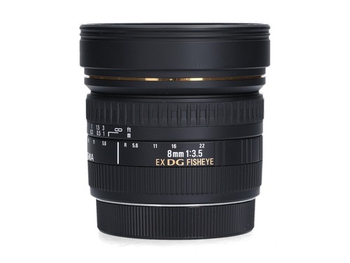Objectif fisheye sigma 8mm - objectif,