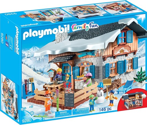 Playmobil 9280 chalet avec - chalet,