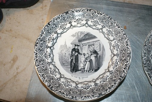 Assiette parlante gien - assiette,