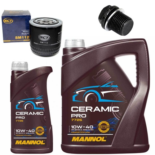 Moteur set filtres mannol - set,