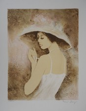 Bernard CHAROY : Maeva - Lithographie originale signée