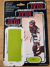 Cardback Star Wars "Nikto" Tri-Logo Kenner Vintage