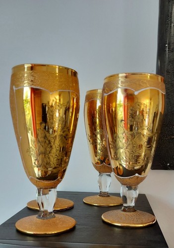 Verres verre églomisé - verres,