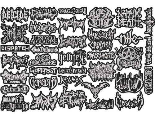 DEATH METAL pleine forme de