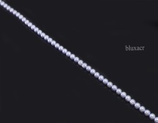 Perle de Tahiti 8,00 MM ronde naturelle Australie lâche gris mer du Sud brin 15"