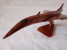 Maquette en bois avion CONCORDE