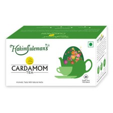 Hakeem Suleman Khan ’S Cardamome Thé Paquet 4 ( (Chaque Contenant 25 Thé Sacs ))