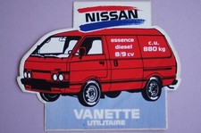 ORIGINAL Sticker Autocollant  = AUTOMOBILE NISSAN VANETTE 9CV 1976 - 10CM X 13CM
