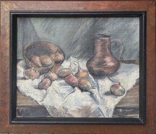 Still life with onions - life,