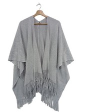 URBAN SURFACE Cape Dames Veste gris clair style décontracté