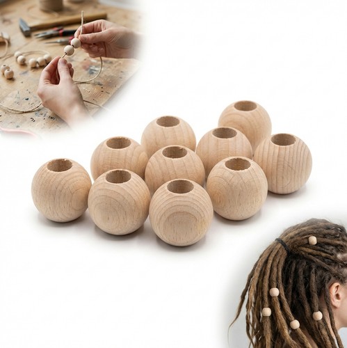 Lot billes hêtre - billes,