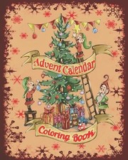 Ibolya Hubert Advent Calendar Coloring Book (Poche) Sumire's Coloring Book