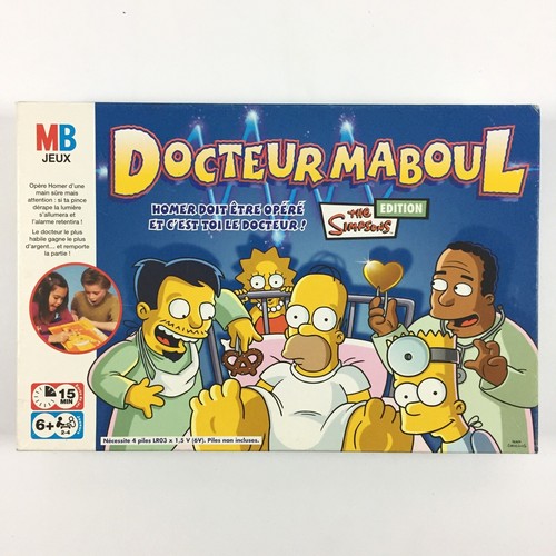 Docteur maboul les simpsons - maboul,