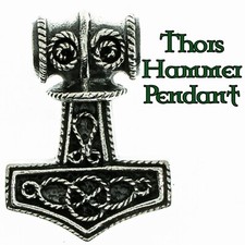 Pendentif marteau thor en - de,