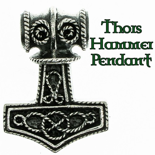 Pendentif marteau thor en - pendentif,